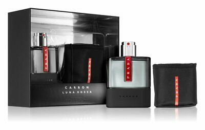 Set Eau de toilette Prada Luna Rossa Carbon, 150 ml + çantë