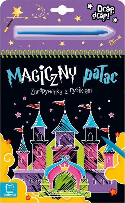 Liber me lojëra Aksjomat Magic Palace, për gërvishtje me stilus, për kalamoj