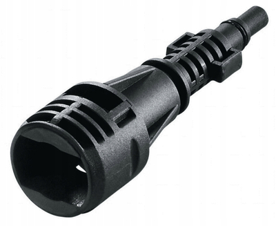 Adaptor për aksesorë larëse me presion Bosch AQT në Karcher, plastikë, i zi