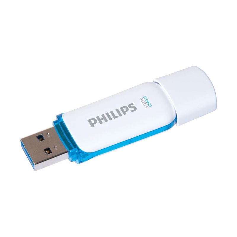 USB 3.0 Flash Drive Philips, 512GB Snow Edition