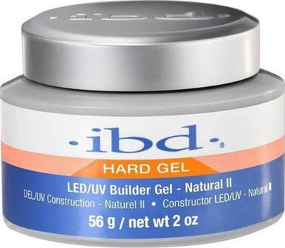 Xhel për thonjë IBD Hard Builder LED / UV, Natural II, 56g
