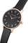 Orë dore për femra Paul Lorens PL12177A6-1A3, quartz, rezistente 30m, e zezë