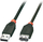 Kabllo USB Lindy 41774, USB A në USB A, 3 m, e zezë