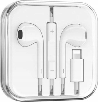 Kufje Denmen DR10, HiFi Audio, Lightning, të bardha