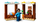 Lodër ndërtimi LEGO Minecraft 21273 Ghast Balloon Village Attack, set ndërtimi, 10+