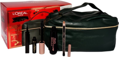 Set kozmetike L’Oreal Air Volume, maskara, laps sysh dhe eyeliner i zi
