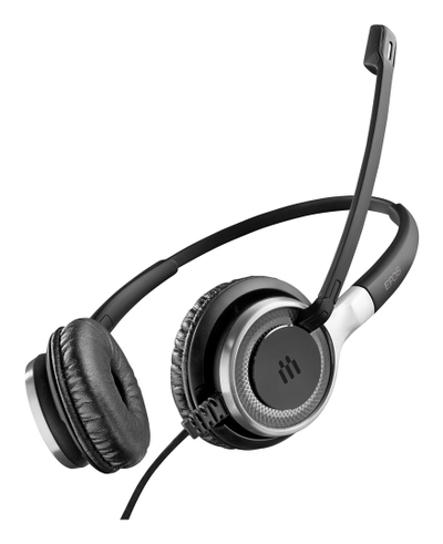 Kufje zyre EPOS SC662 ED Stereo, me kabllo, Easy Disconnect, e zezë