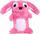 Lodër pellushi Screamerz Rabbit, me zë, rozë