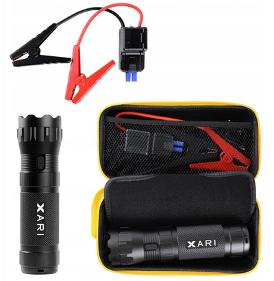 Pajisje startuese XARI JS30 Jump Starter 4 in 1, powerbank, dritë LED, e zezë