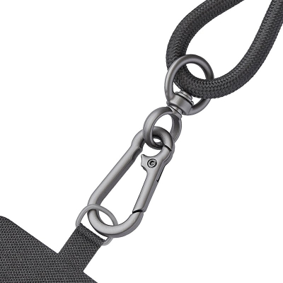 Kabllo USB C në USB C Intenso 7991000, 1.65m, lanyard, e zezë