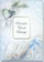 Книга за крштевање за момче Christening Booklet Boy ISBN 50-1, тврд повез, златна декорација, светлосина