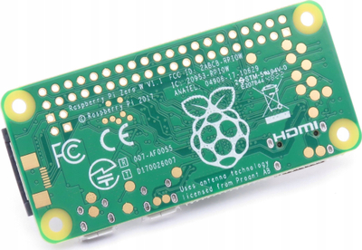 Kompjuter mini Raspberry Pi Zero W, 1GHz, 512MB RAM, jeshil