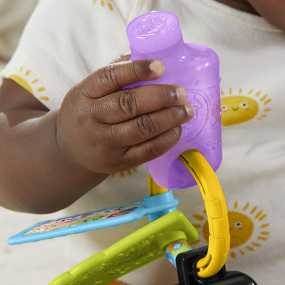 Lodër çelsa Fisher Price Laugh &amp; Learn Play &amp; Go Keys, interaktivë muzikorë, shumëngjyrësh