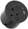 Prizë e integruar Bachmann LOOP IN CHARGE, UK, USB A/C 22W, kabllo 2 m, e zezë