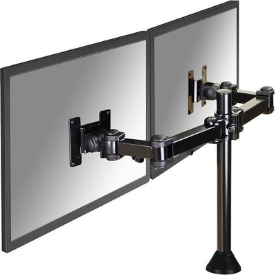 Mbajtëse tavoline Neomounts FPMA-D960DG, për dy monitorë 10-27"