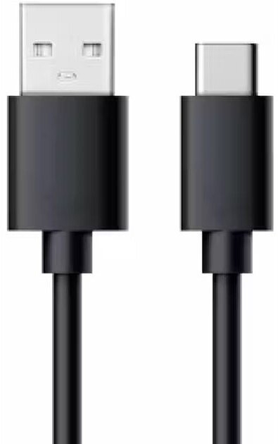 Kabllo USB Brackton U-35-01.0D, USB A me USB C, USB 3.2 Gen 2 10Gbps, 1m, 50W, ngjyrë e zezë
