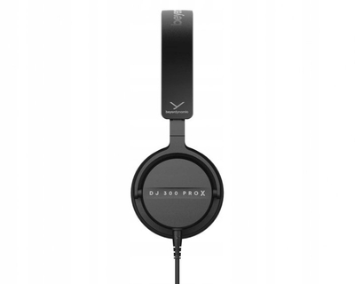 Професионални слушалки Beyerdynamic DJ 300 PRO X, 2 во 1, со заменлив кабел, црни
