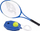 Set tenisi SS Tennis Set, raketë me bazë rikthyese, me çantë, blu