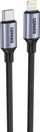 Kabllo USB Gepard USB C në Lightning, PD 20W, 1.2m, me kokë metal