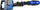 Kaçavidë Torx GEKO T6, 75mm, me majë magnetike, blu