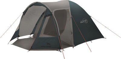 Çadër kampingu Easy Camp Blazar 400, 4 persona, verandë e zgjatur, steel blue