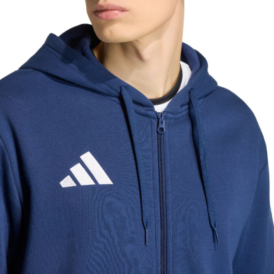 Дуксер со капуљача Adidas Entrada 26, со патент, топол