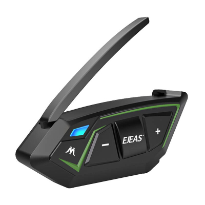 Interkom për helmetë motoçiklete Ejeas MS8 SE, Mesh 3.0, Bluetooth 5.1, i zi