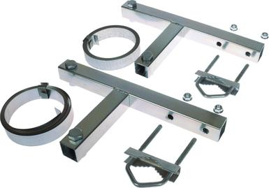 Set për montu antenën te oxhaku, rrip çeliku 5 m, për tuba 38–50 mm, i galvanizum
