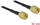 Kabllo antene DeLOCK 88475, RP-SMA mashkull në RP-SMA mashkull, 32 cm, e zezë