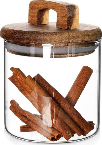 Enë kuzhine qelqi Excellent Houseware, 750 ml, me kapak hermetik