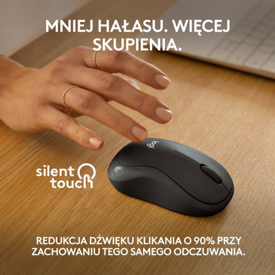 Maus Logitech M240, wireless, Bluetooth, i zi