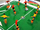 Loja tavoline futbolli Supergame Football, mekanizëm me susta, fushë plastike, shumëngjyrëshe