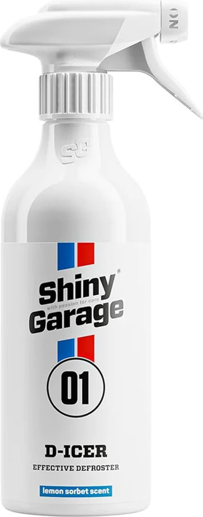 Sprej de-icer për xhama Shiny Garage D-Icer, 500ml, kundër akullit, transparent