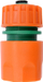 Lidhës shpejtësie për zorrë Flo 89003, 1/2", funksion stop, portokalli