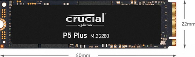 Hard disk SSD Crucial P5 Plus, M.2, 500GB 