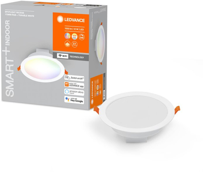 Spot dritë LED i futur Ledvance SMART+ WiFi, RGB, i bardhë