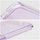 Kалјфе за телефон Matrix Clear Case за Samsung A16 5G, проѕирна, светло виолетова
