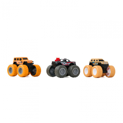Set lodrash makina off road MOMKI, 3 copë, rrotullim 360°