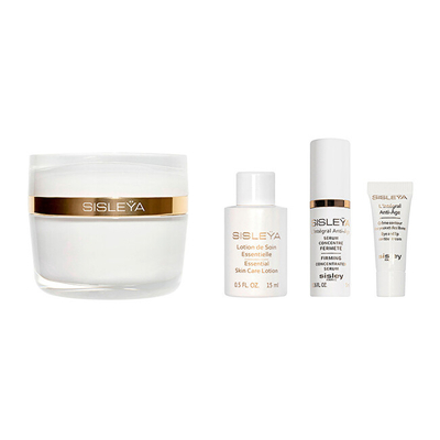 Set për lëkurë Sisley Discovery Program Mature, krem kundër plakjes 50 ml + xhel tonik për lëkurë 15 ml + serum forcues për lëkurë 5 ml + Krem kundër rrudhave për zonën e syve dhe buzëve 2 ml