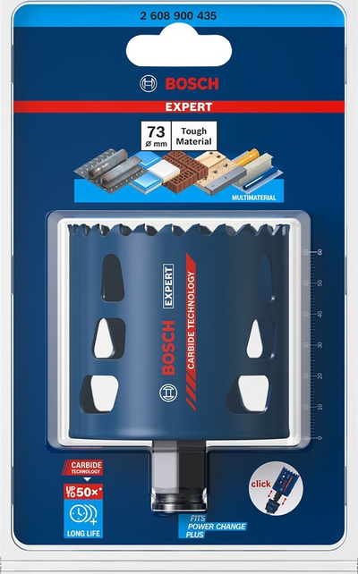 Sharrë rrethore Bosch Expert ToughMaterial 2608900435, 73mm, për hekur e dru