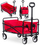 Karrocë kopshti Haushalt Garden Cart HH TC2145, 80L, deri 200kg, e kuqe
