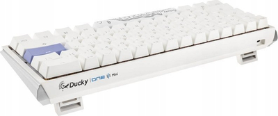 Tastierë mekanike Ducky One 3 Mini, Cherry MX Red, e bardhë