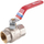 Valvul sferike Ferro F-Power Pro R023407009, nut to nut, me levë metalike