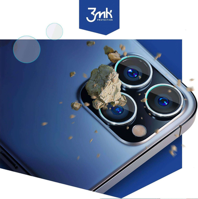 Mbrojtës kamere 3mk për Pocophone X6 Pro 5G, xham hibrid 7H, transparent