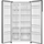 Frigorifer Side by Side Heinner HSBS-HM532NFINVXD, 532L, Full No Frost, inoks