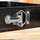 Tavë katrore për pjekje Vilde Springform Granite, 24x24x6.8 cm, çelik karboni, gri
