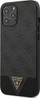 Mbrojtëse telefoni Guess Triangle Logo Backcover, për iPhone 12 Pro Max, kompatibile me karikim wireless, gri