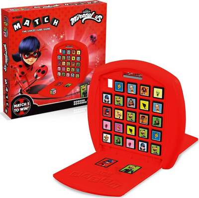 Lojë Winning Moves Top Trumps Match Miraculous 00620