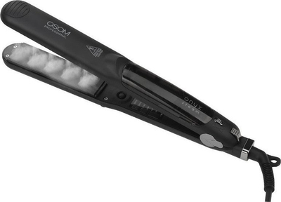 Piaster flokësh OSOM Professional ONYX OSOMP088ST, me avull, e zezë