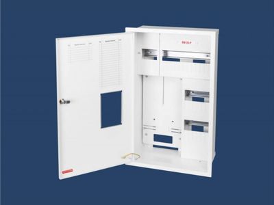 Kabinet matësi Karwasz RW-25P Z/E, 3 faza, 25 module, i bardhë